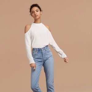 Wilfred Free cut-out shoulder top